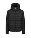 Colmar Giubbino Con Cappuccio E Maniche In Maglia Nero In Black