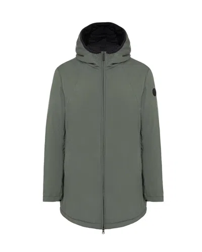Colmar Hooded Zip-front Jacket In Green