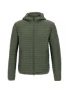 Colmar Ultra Light Padded Nylon Down Jacket In Green