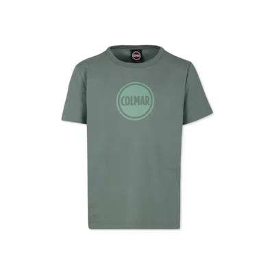 Colmar Green T-shirt For Boy With Logo