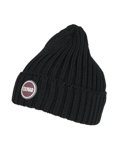 Colmar Hat Black Size Onesize Acrylic, Virgin Wool
