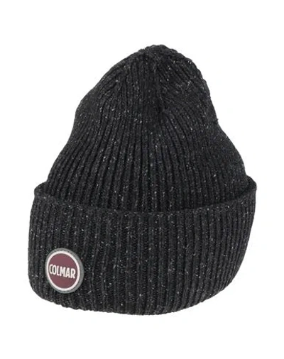 Colmar Hat Black Size Onesize Wool, Polyamide, Silk In Black