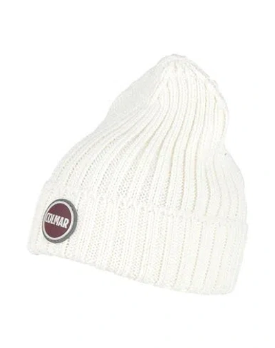 Colmar Hat Ivory Size Onesize Acrylic, Virgin Wool In White