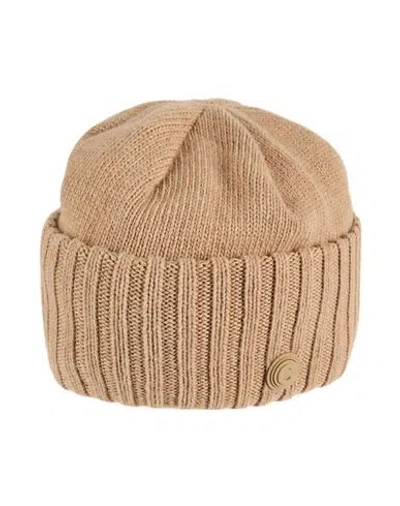 Colmar Hat Sand Size Onesize Polyamide, Lyocell, Wool, Cashmere In Beige