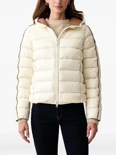 Colmar Heritage Quilted Hooded Jacket In Neutral