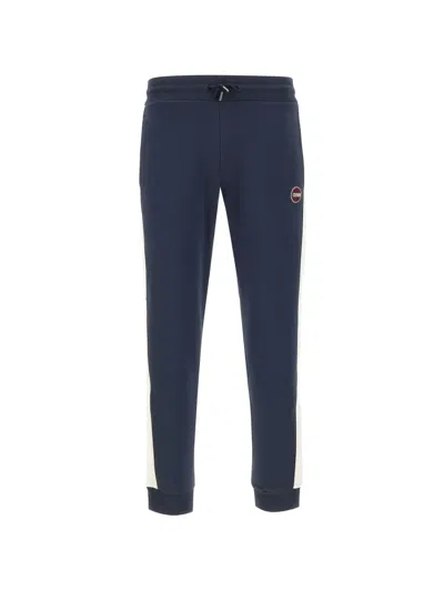 Colmar Heritage Side-stripe Track Pants In Blue