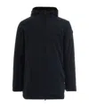 Colmar Logo-patch Hooded Jacket In Black