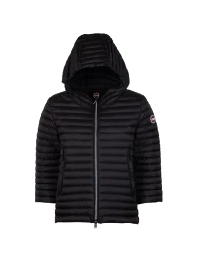 Colmar Hooded Coat In Black
