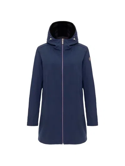 Colmar Hooded Coat In Blue