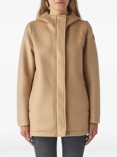 Colmar Hooded Coat In Brown