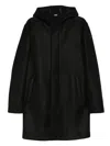 Colmar Hooded Coat In Black