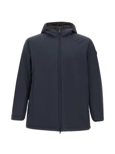 Colmar Hooded Drawstring-hem Parka In Blue