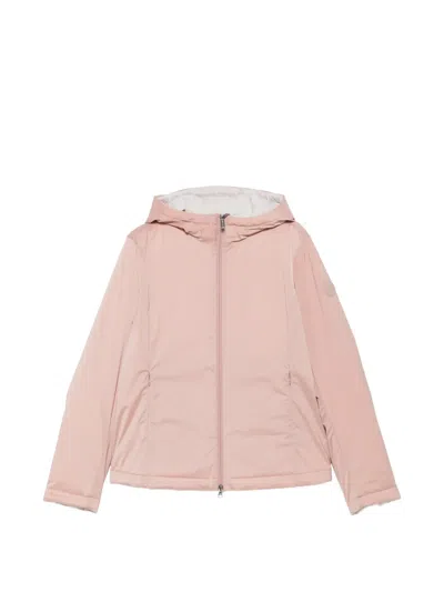 Colmar Hooded Logo-patch Jacket In Pink