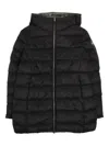 Colmar Hooded Padded Coat In Black