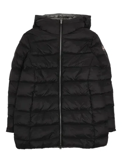 Colmar Hooded Padded Coat In Black