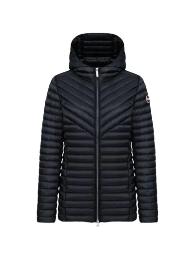 Colmar Hooded Padded Coat In Black