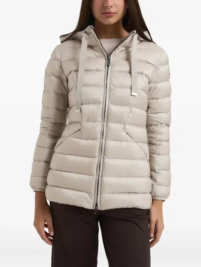 Colmar Hooded Padded Coat In Gray