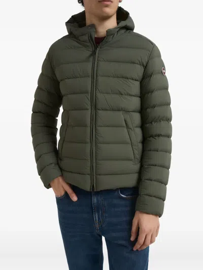 Colmar Hooded Padded Coat In Green