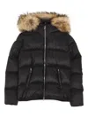 Colmar Hooded Padded Jacket In Black
