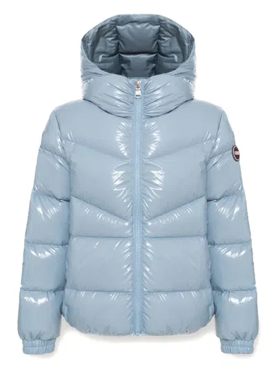 Colmar Kids' Hooded Padded Jacket In Blue