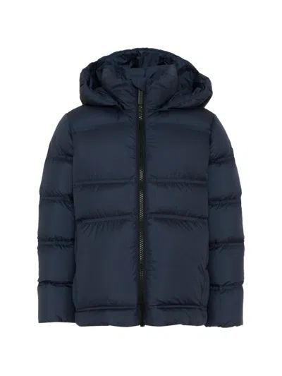 Colmar Kids' Hooded Padded Jacket In Blue