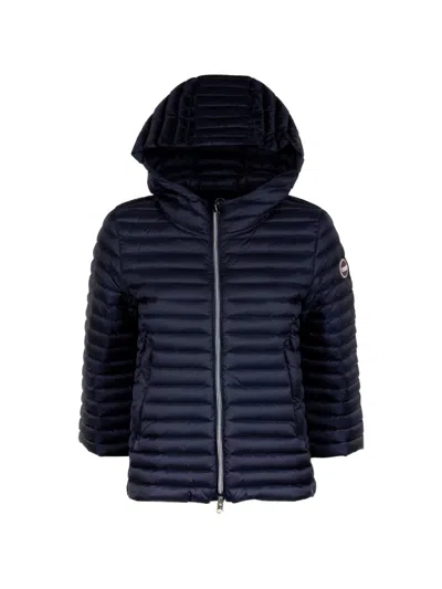 Colmar Hooded Padded Jacket In Blue