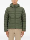 Colmar Hooded Padded Jacket In Green