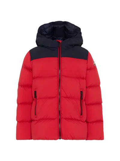Colmar Kids' Hooded Padded Jacket In Multi