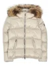 Colmar Hooded Padded Jacket In Neutral