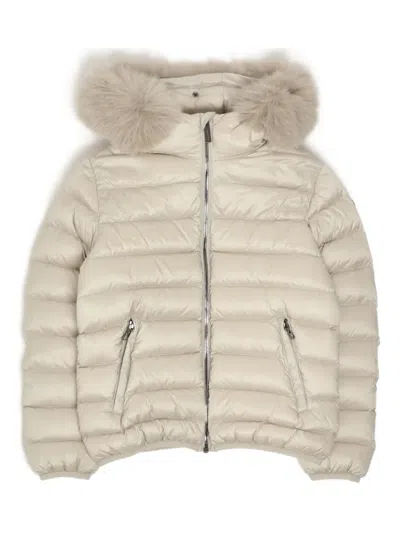Colmar Hooded Padded Jacket In Neutral