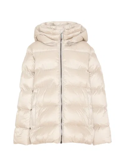 Colmar Kids' Hooded Padded Jacket In Neutral