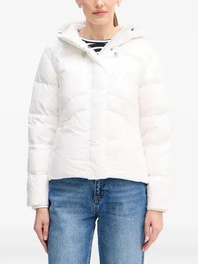 Colmar Hooded Padded Jacket In White
