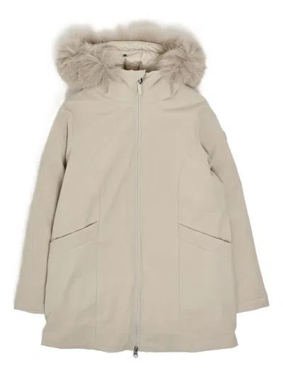 Colmar Hooded Padded Parka In Neutral