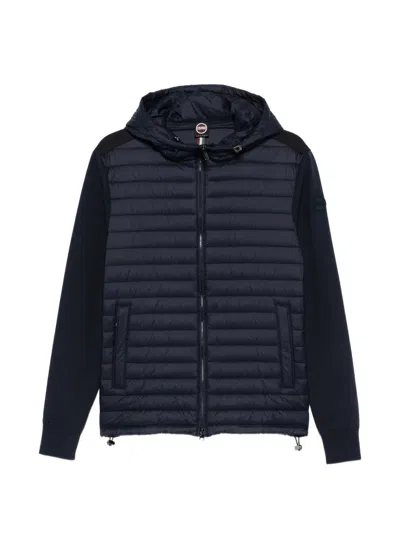 Colmar Hooded Panelled Jacket In Blue