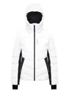Colmar Hooded Panelled Ski Jacket In White