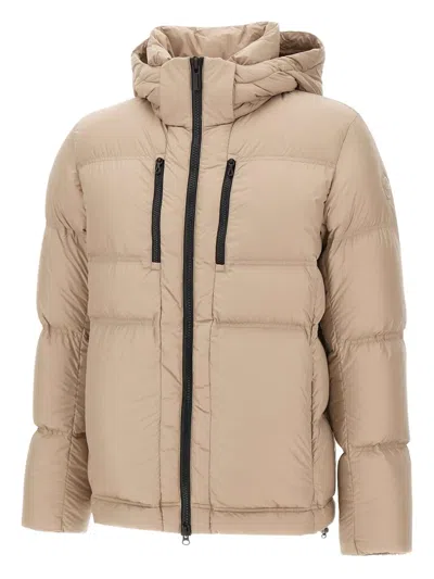 Colmar Hooded Puffer Coat In Neutral