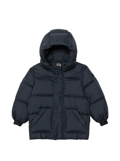 Colmar Kids' Hooded Puffer Jacket In Black