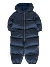 Colmar Hooded Quilted Coat In Blue