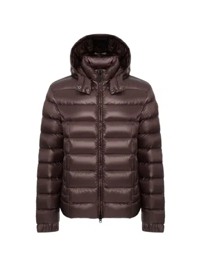 Colmar Hooded Quilted Jacket In Brown