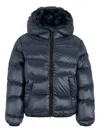 Colmar Hooded Quilted Jacket In Blue