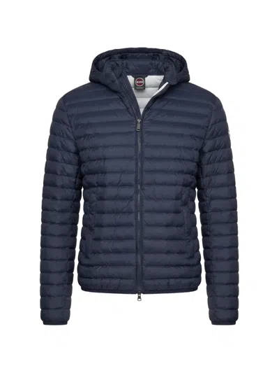 Colmar Hooded Quilted Jacket In Blue