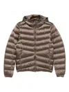 Colmar Hooded Quilted Jacket In Brown