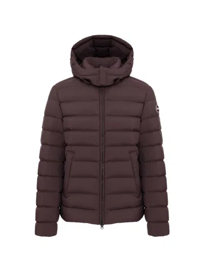 Colmar Hooded Quilted Jacket In Brown