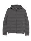 Colmar Hooded Quilted Jacket In Gray