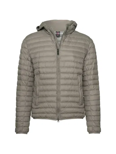 Colmar Hooded Quilted Jacket In Gray