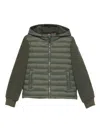 Colmar Hooded Quilted Jacket In Green