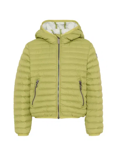 Colmar Hooded Quilted Jacket In Green