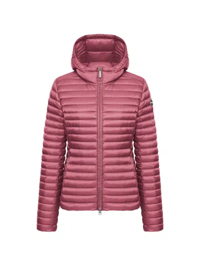 Colmar Hooded Short Coat In Pink