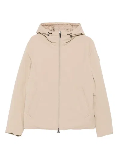 Colmar Hooded Zip-front Jacket In Neutral