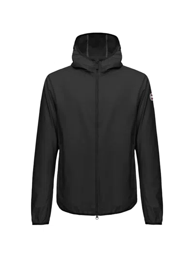 Colmar Hooded Zip Jacket In Black